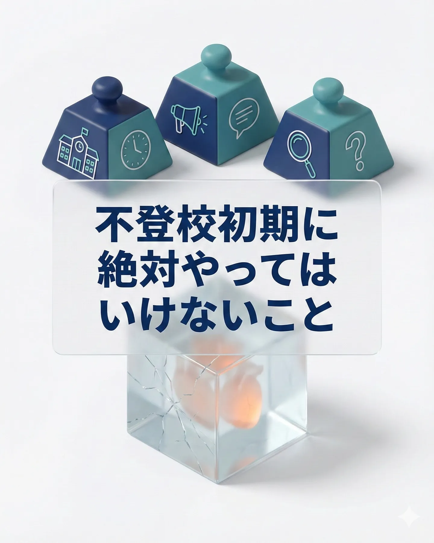 「学校に行きなさい」よりも、実は「どうして行けないの?」が一...