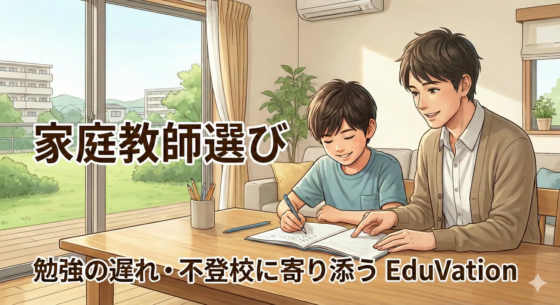 豊中市で家庭教師を選ぶなら？勉強の遅れ・不登校に強いおすすめの選択肢
